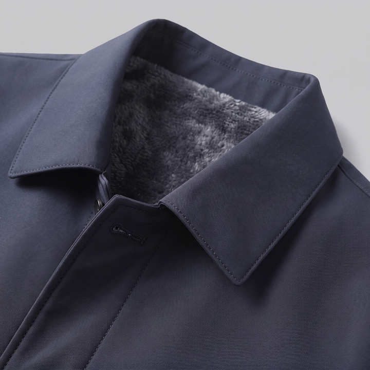 Jarvis | Warm Fleece-Lined Shirt Collar Jacket