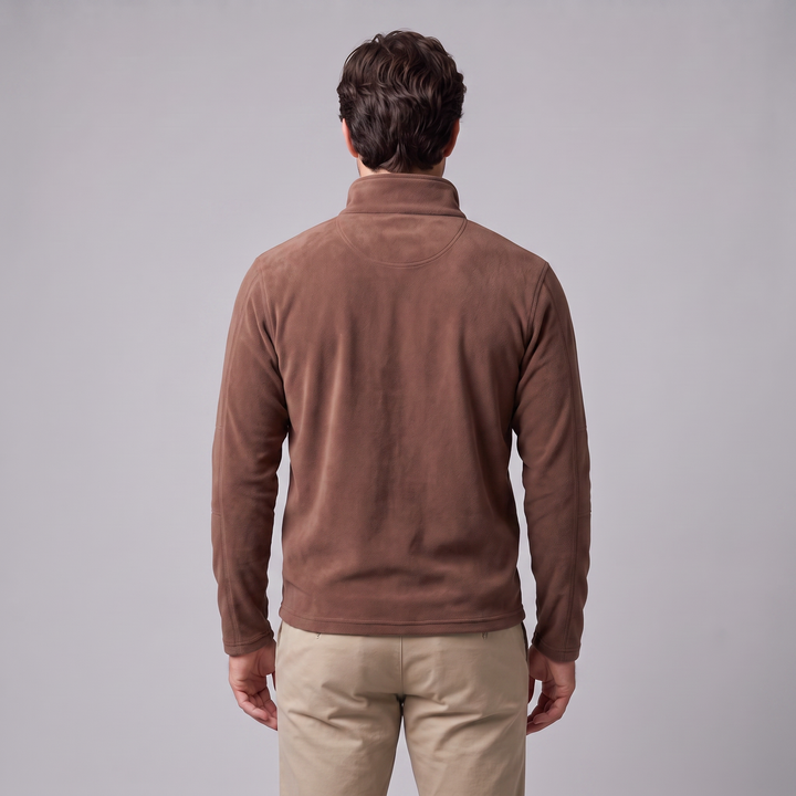 Yannick | Warm Quarter-Zip Fleece Pullover for Men