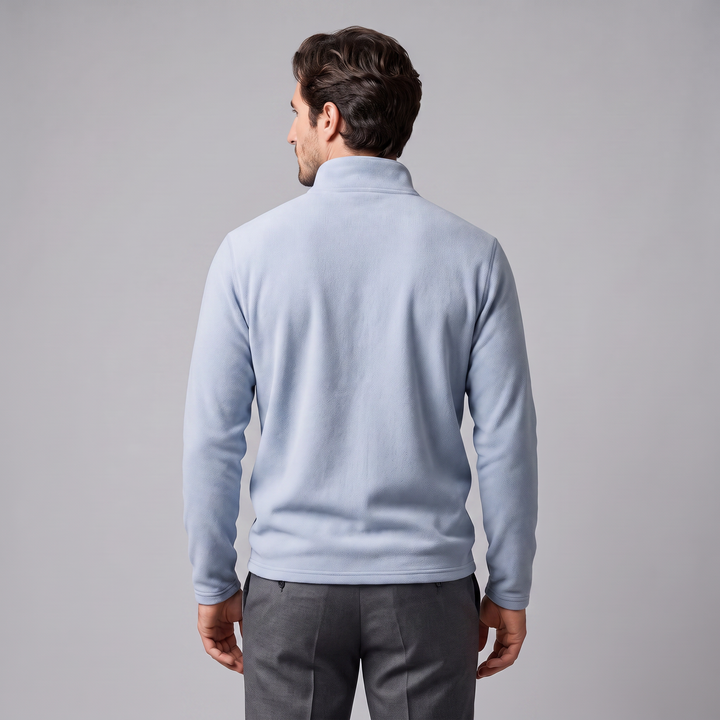 Yannick | Warm Quarter-Zip Fleece Pullover for Men