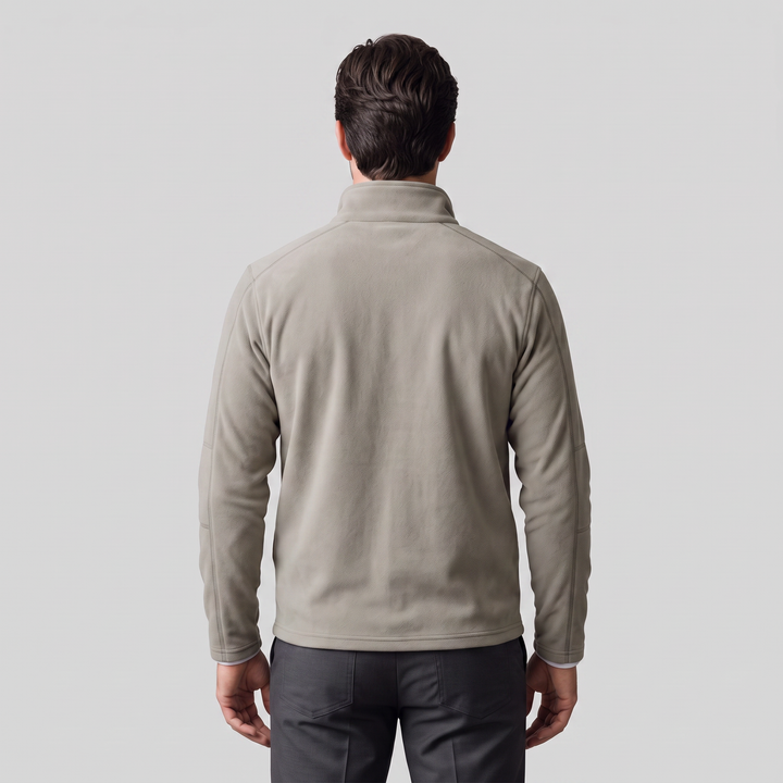 Yannick | Warm Quarter-Zip Fleece Pullover for Men