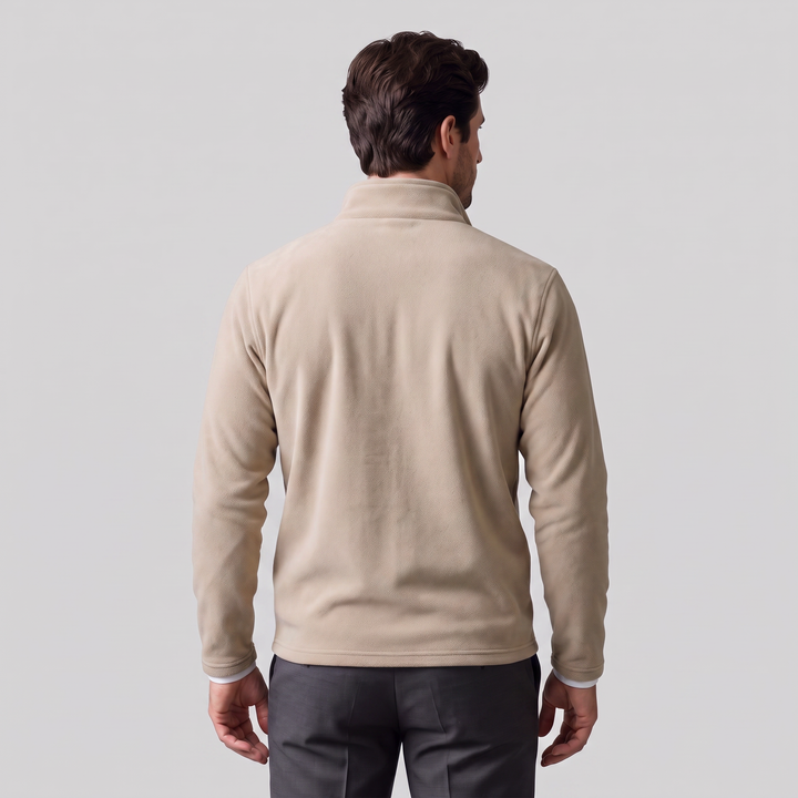 Yannick | Warm Quarter-Zip Fleece Pullover for Men