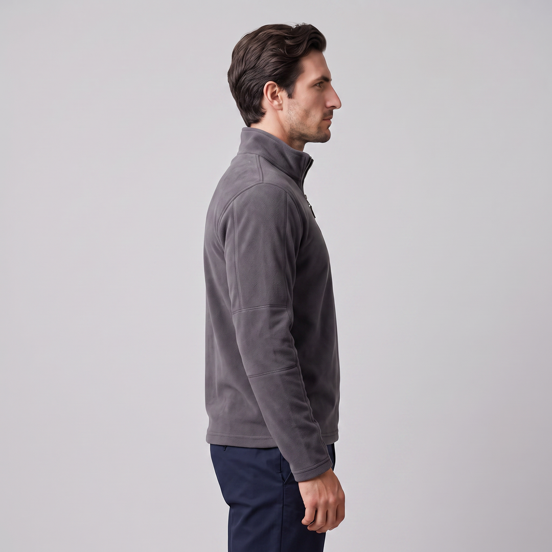 Yannick | Warm Quarter-Zip Fleece Pullover for Men
