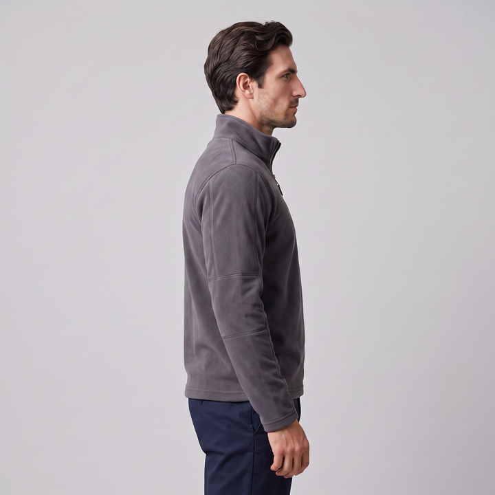 Yannick | Warm Quarter-Zip Fleece Pullover for Men