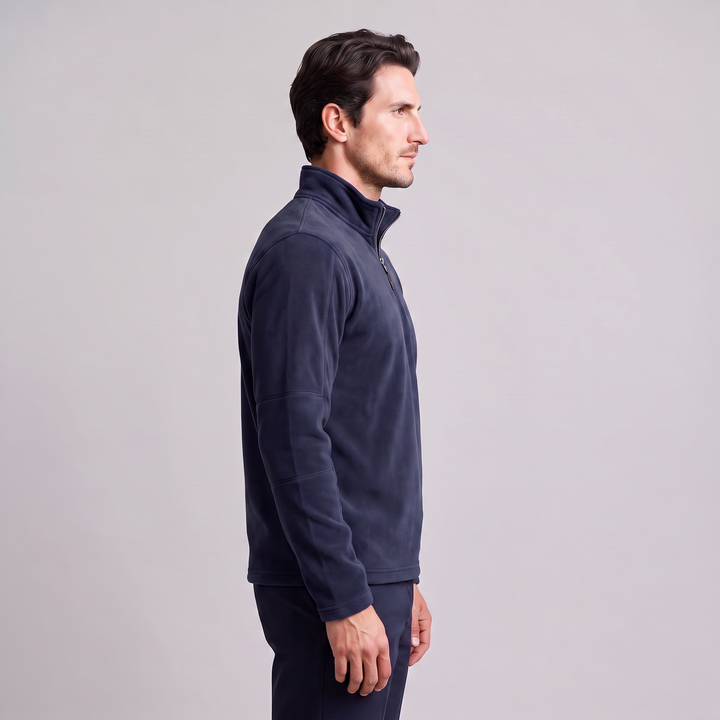 Yannick | Warm Quarter-Zip Fleece Pullover for Men