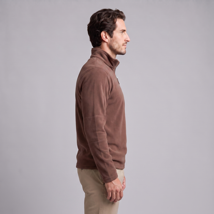 Yannick | Warm Quarter-Zip Fleece Pullover for Men