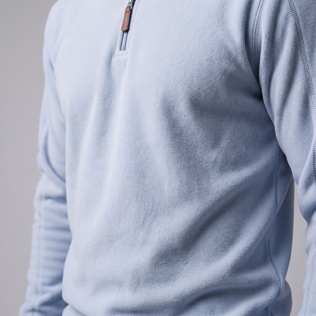 Yannick | Warm Quarter-Zip Fleece Pullover for Men