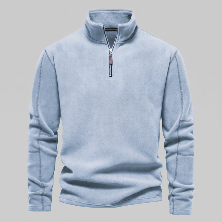 Yannick | Warm Quarter-Zip Fleece Pullover for Men