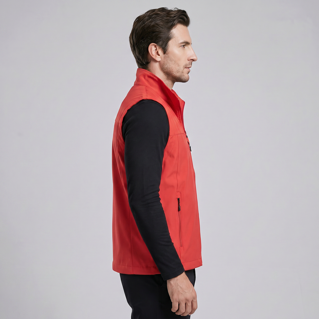 Rowan | Rugged Utility Gilet with Zip Pockets for Men