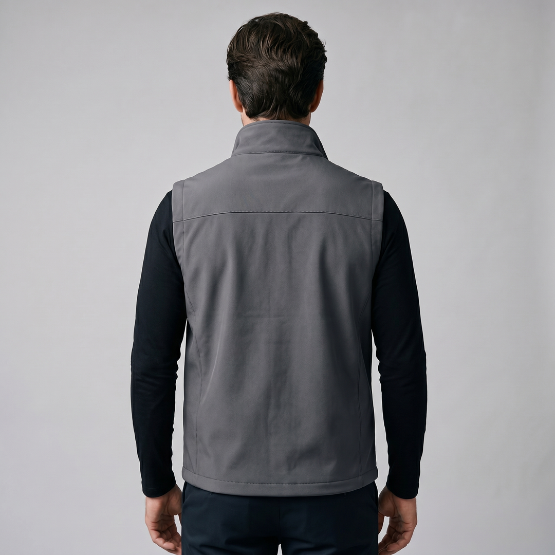 Rowan | Rugged Utility Gilet with Zip Pockets for Men