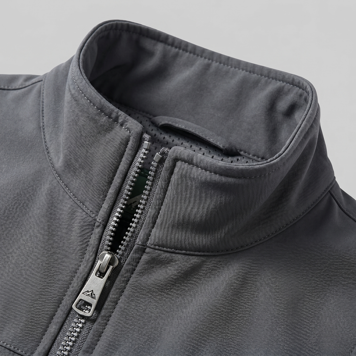 Rowan | Rugged Utility Gilet with Zip Pockets for Men
