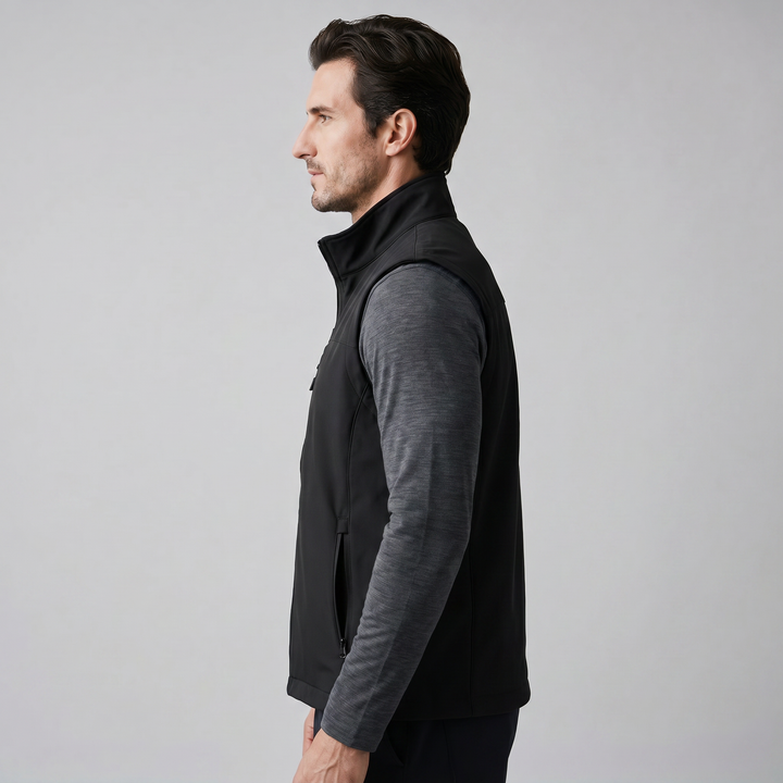 Rowan | Rugged Utility Gilet with Zip Pockets for Men