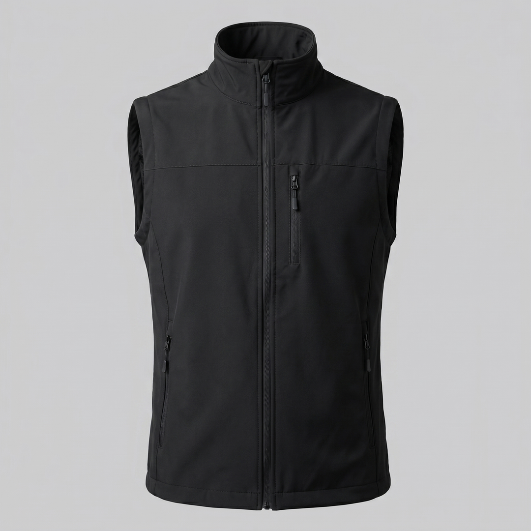 Rowan | Rugged Utility Gilet with Zip Pockets for Men