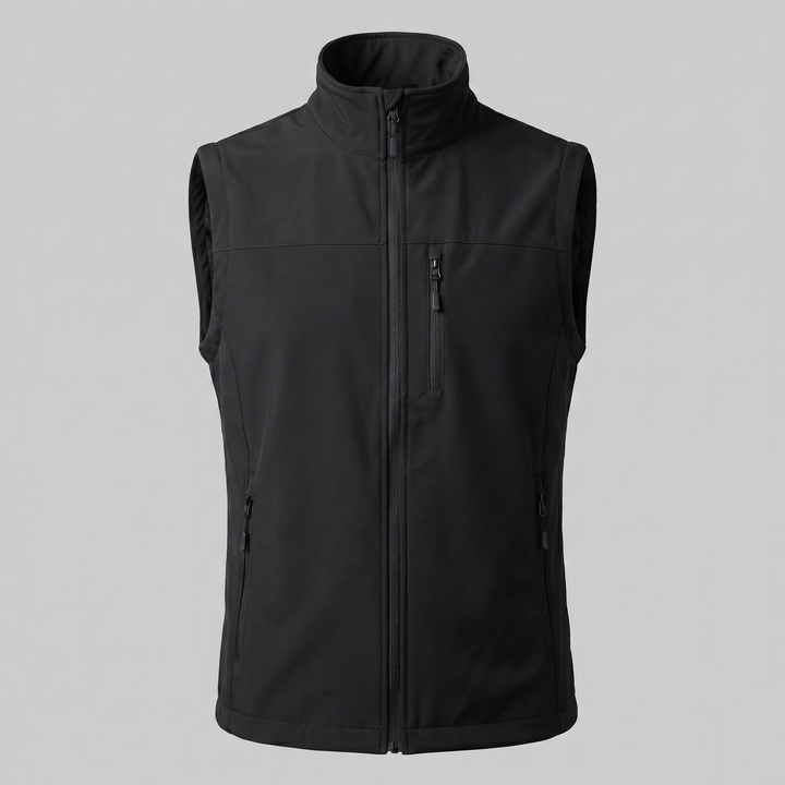 Rowan | Rugged Utility Gilet with Zip Pockets for Men