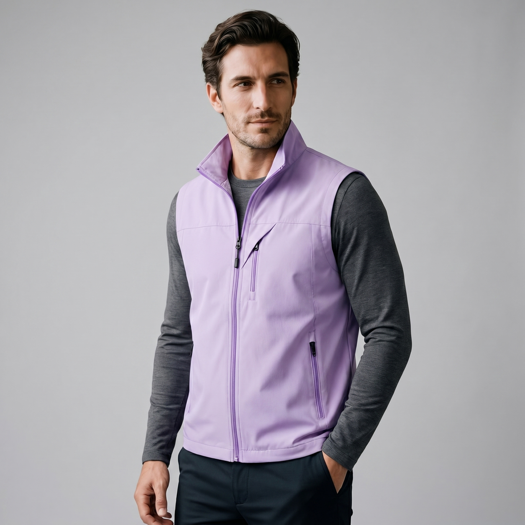 Rowan | Rugged Utility Gilet with Zip Pockets for Men