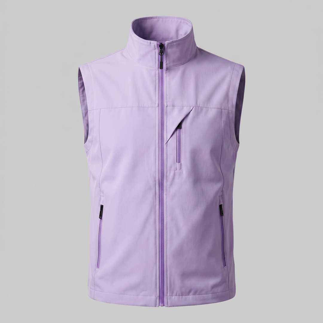 Rowan | Rugged Utility Gilet with Zip Pockets for Men