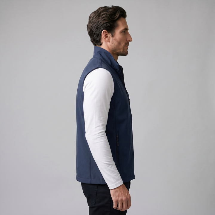 Rowan | Rugged Utility Gilet with Zip Pockets for Men