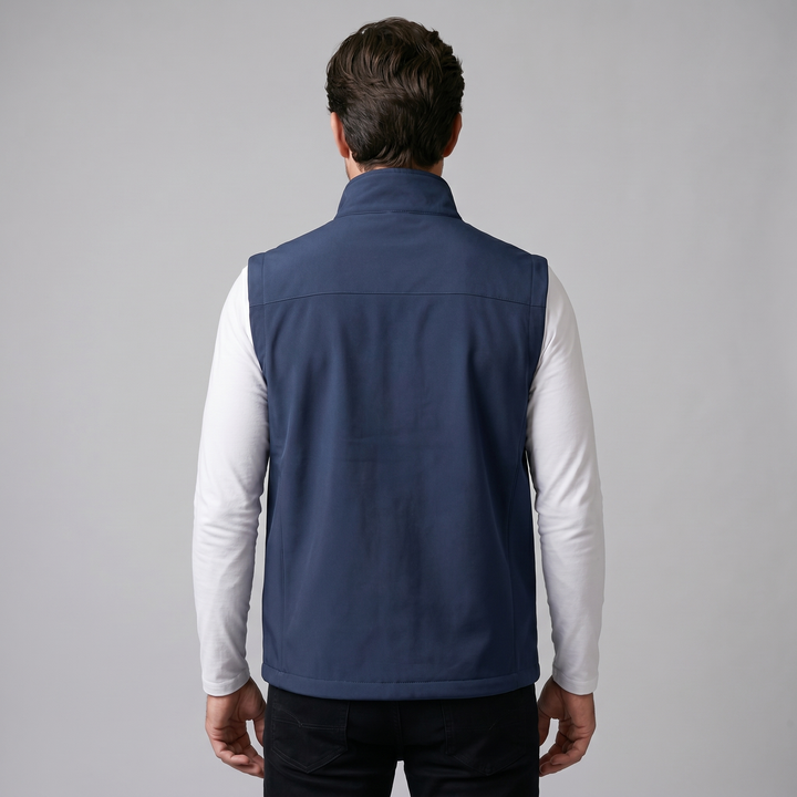 Rowan | Rugged Utility Gilet with Zip Pockets for Men