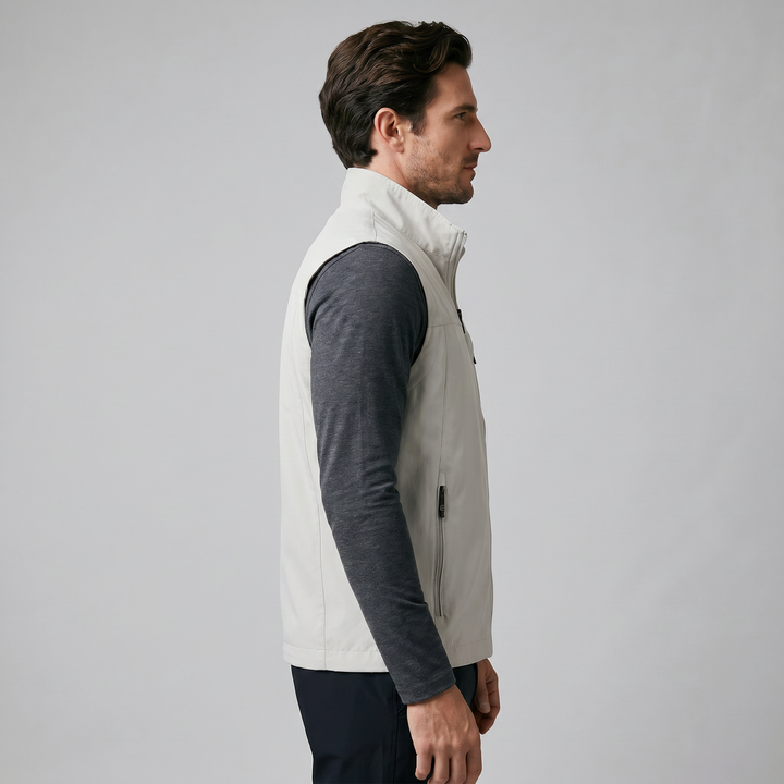 Rowan | Rugged Utility Gilet with Zip Pockets for Men