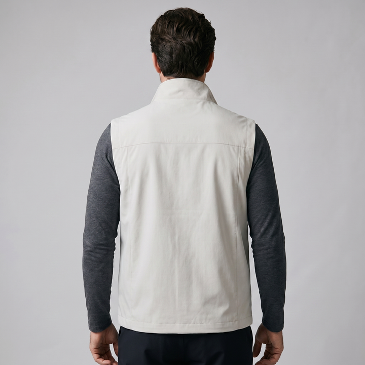 Rowan | Rugged Utility Gilet with Zip Pockets for Men