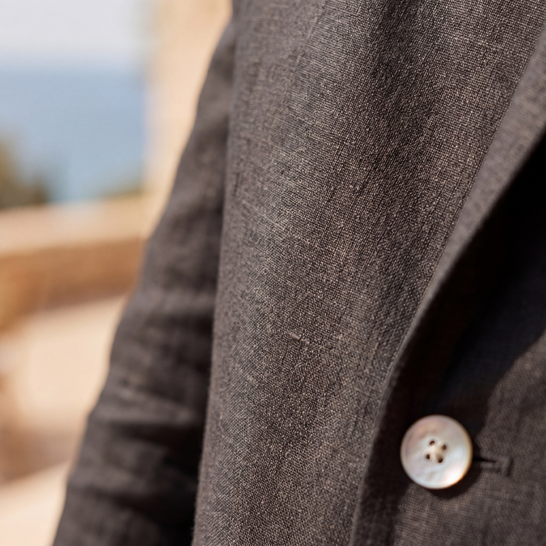 Jasper | Relaxed Linen Blazer for Men's Smart Casual Wear