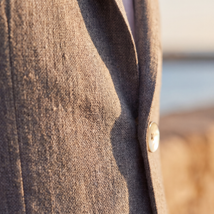 Jasper | Relaxed Linen Blazer for Men's Smart Casual Wear