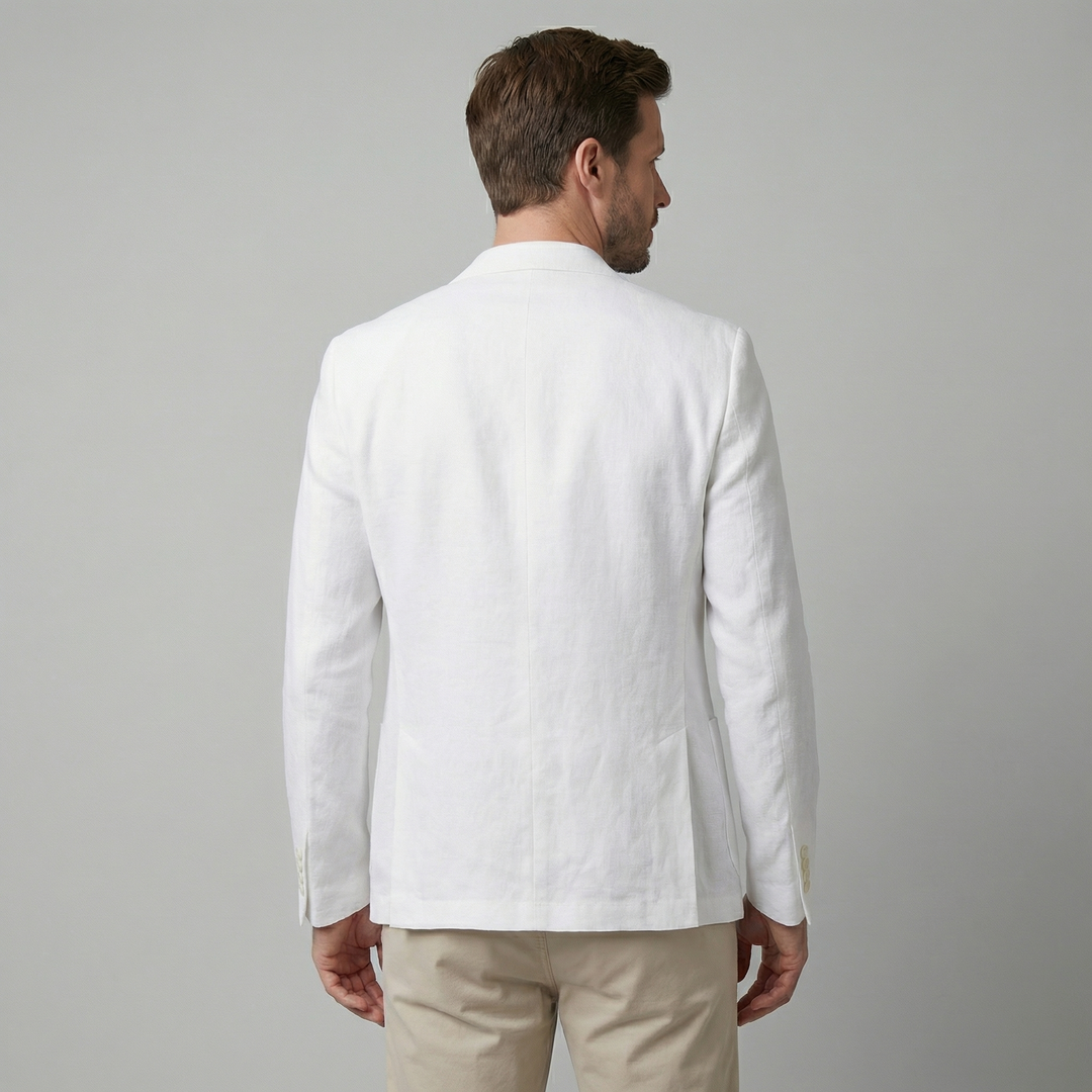 Freddie | Relaxed Linen Blazer for Men's Breathable Tailoring