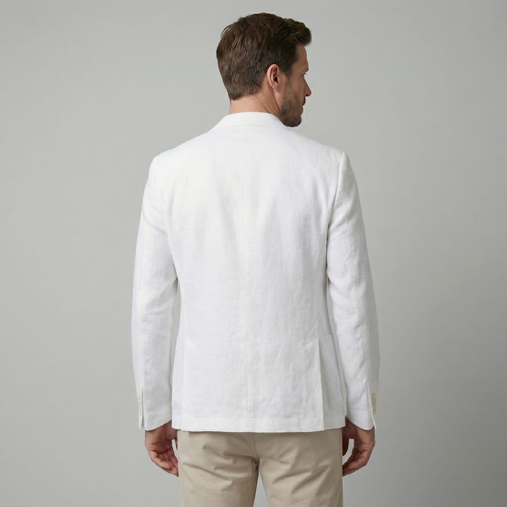 Freddie | Relaxed Linen Blazer for Men's Breathable Tailoring