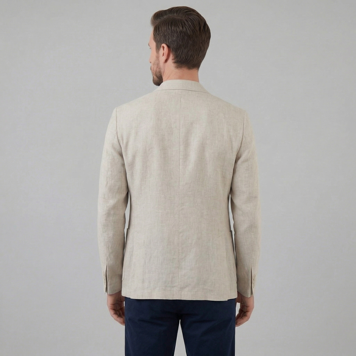 Freddie | Relaxed Linen Blazer for Men's Breathable Tailoring