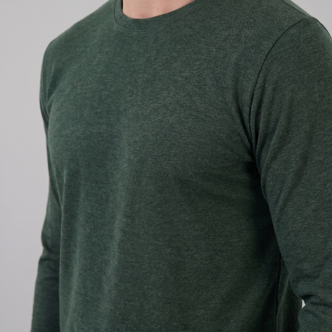 Grayling | Relaxed Melange Crew Neck Jumper for Men