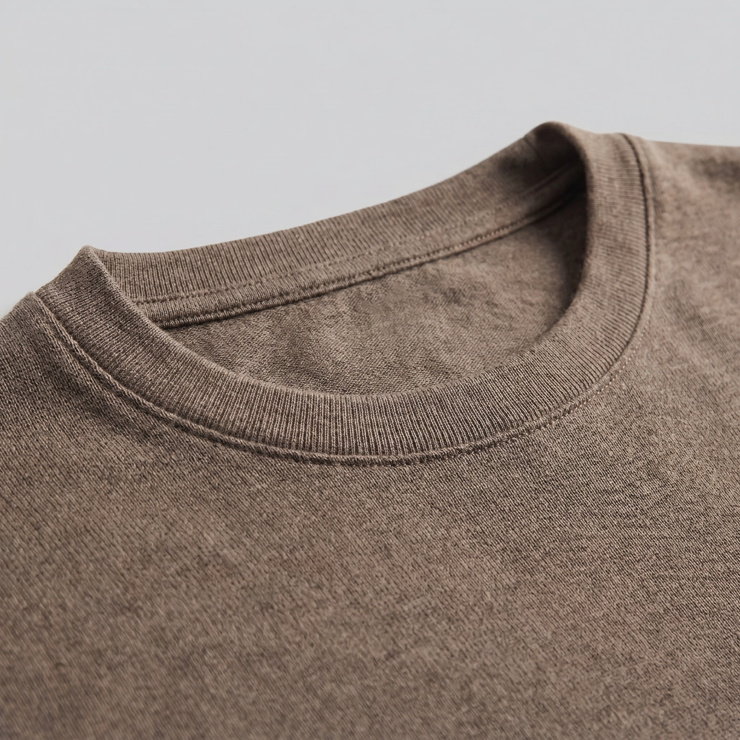 Grayling | Relaxed Melange Crew Neck Jumper for Men