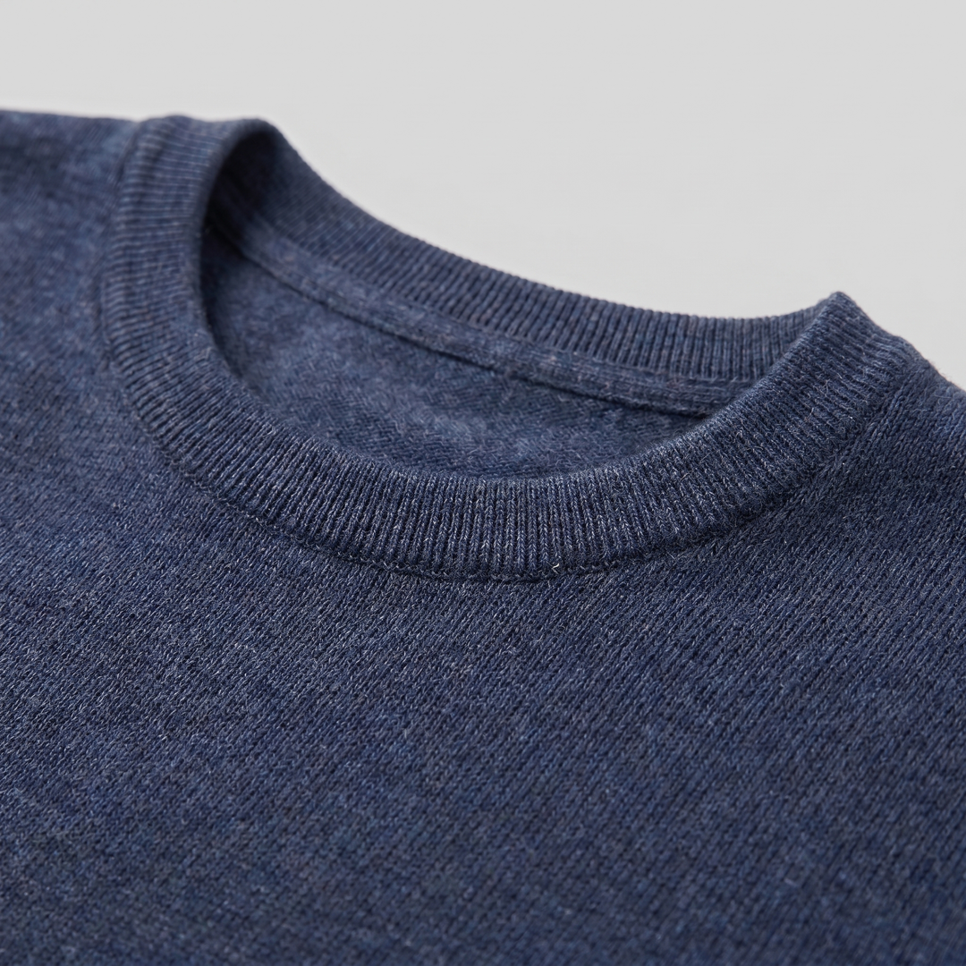 Grayling | Relaxed Melange Crew Neck Jumper for Men