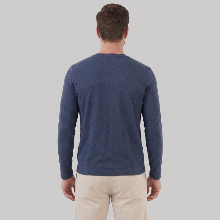 Grayling | Relaxed Melange Crew Neck Jumper for Men