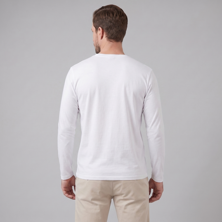 Grayling | Relaxed Melange Crew Neck Jumper for Men