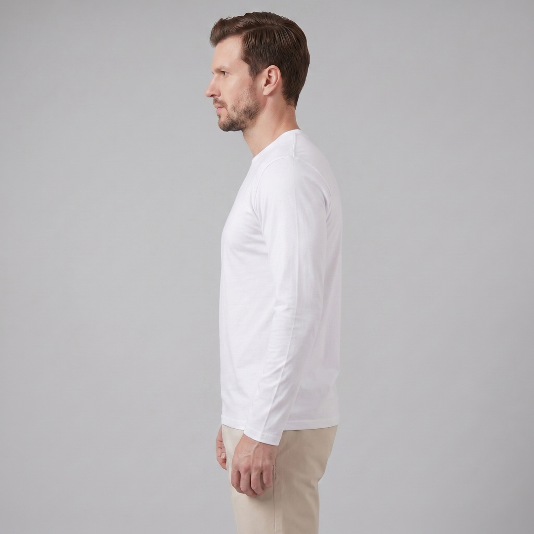 Grayling | Relaxed Melange Crew Neck Jumper for Men