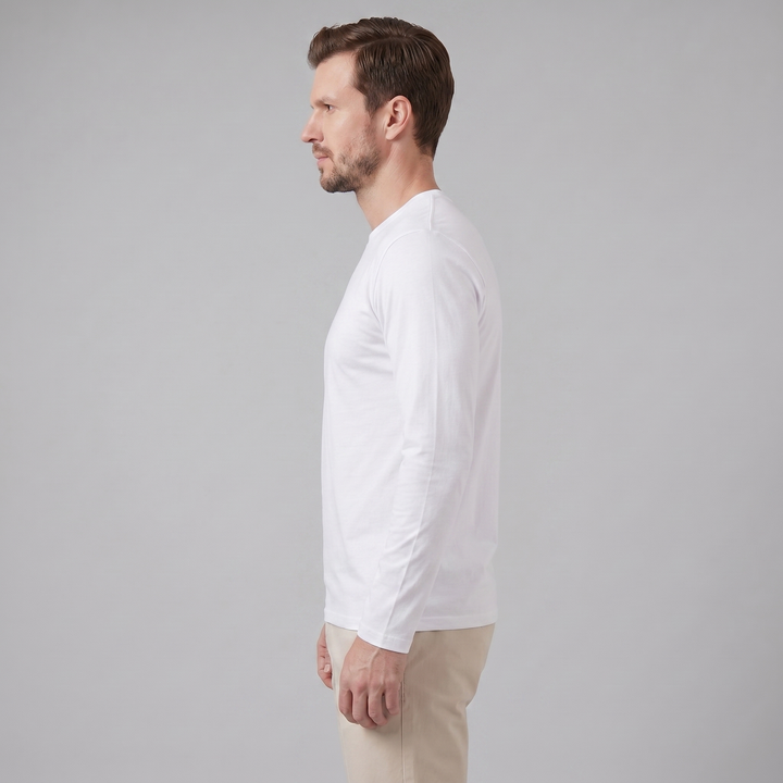 Grayling | Relaxed Melange Crew Neck Jumper for Men