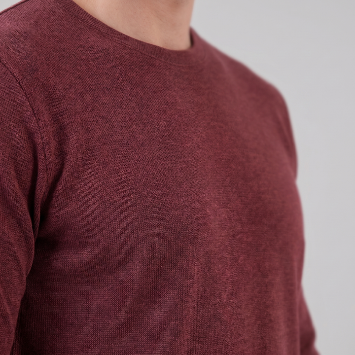 Grayling | Relaxed Melange Crew Neck Jumper for Men