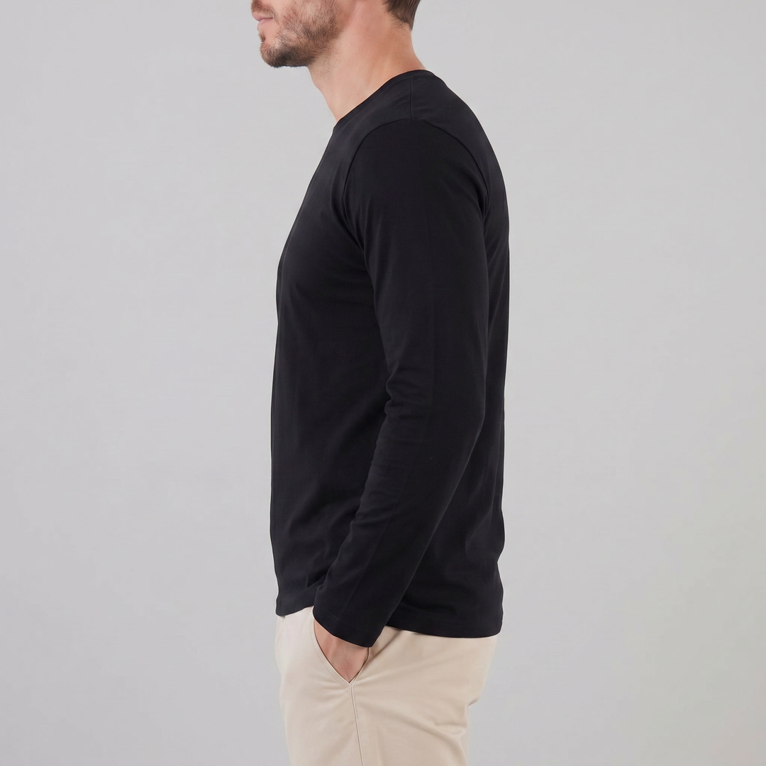 Grayling | Relaxed Melange Crew Neck Jumper for Men