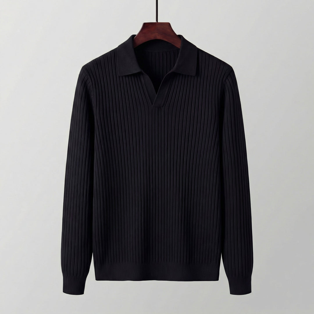Griffin | Smart Knitted Polo Jumper for Men's Casual Wear