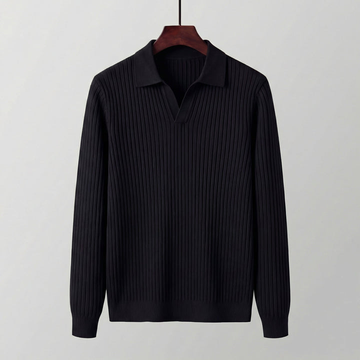 Griffin | Smart Knitted Polo Jumper for Men's Casual Wear