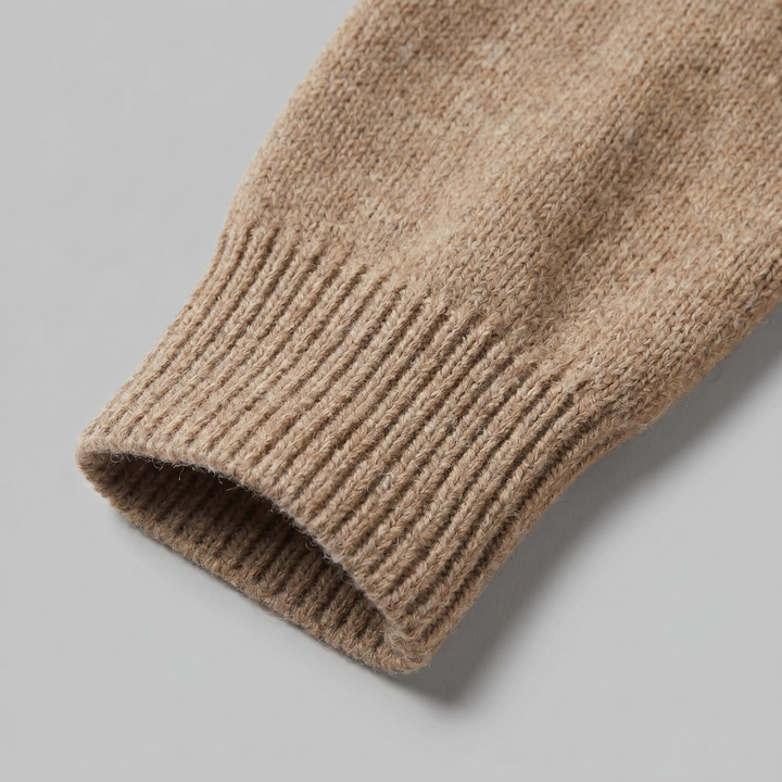 Parker | Relaxed Polo Sweater Men Long Sleeve Knit