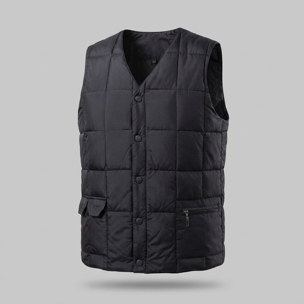 Felix | Warm Quilted Gilet with Multiple Pockets