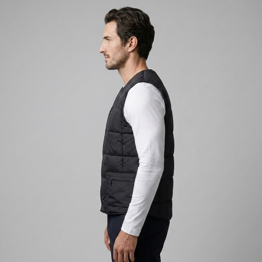 Felix | Warm Quilted Gilet with Multiple Pockets