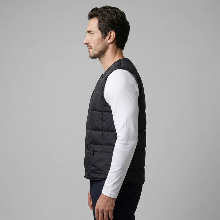 Felix | Warm Quilted Gilet with Multiple Pockets