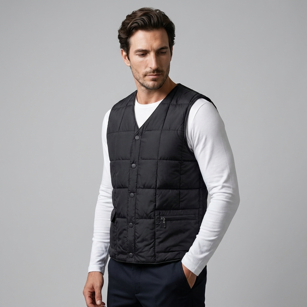 Felix | Warm Quilted Gilet with Multiple Pockets