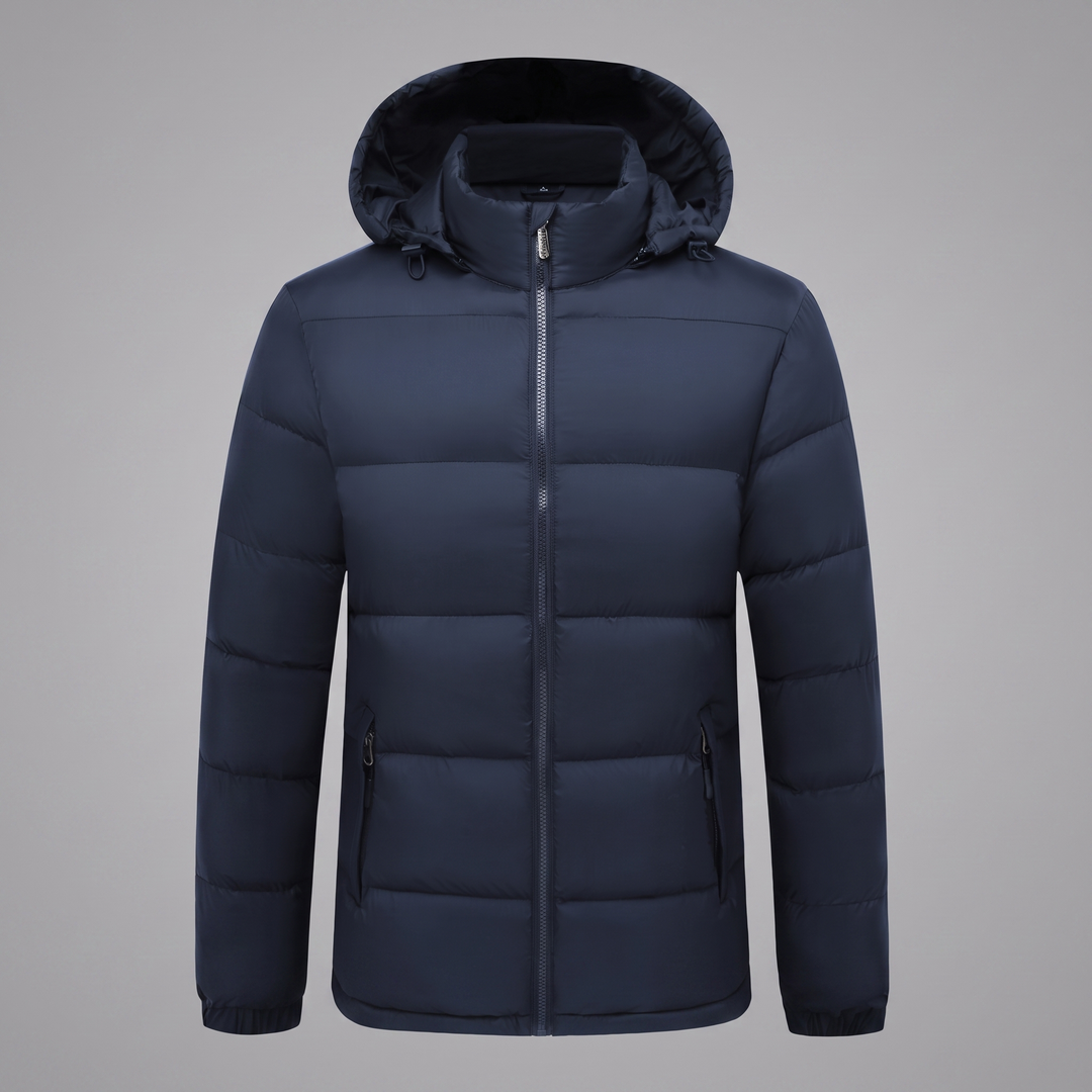 Sylvester | Warm Hooded Quilted Puffer Jacket