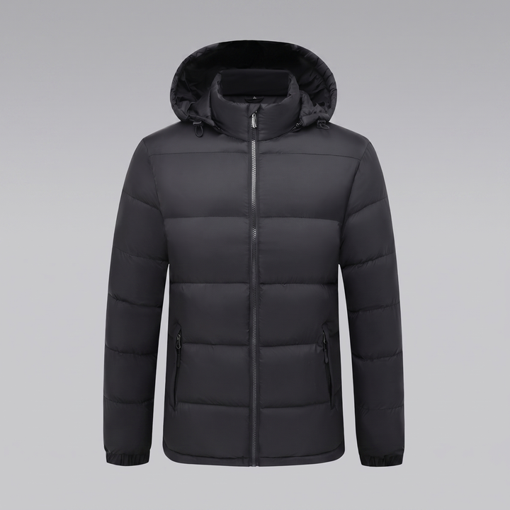 Sylvester | Warm Hooded Quilted Puffer Jacket