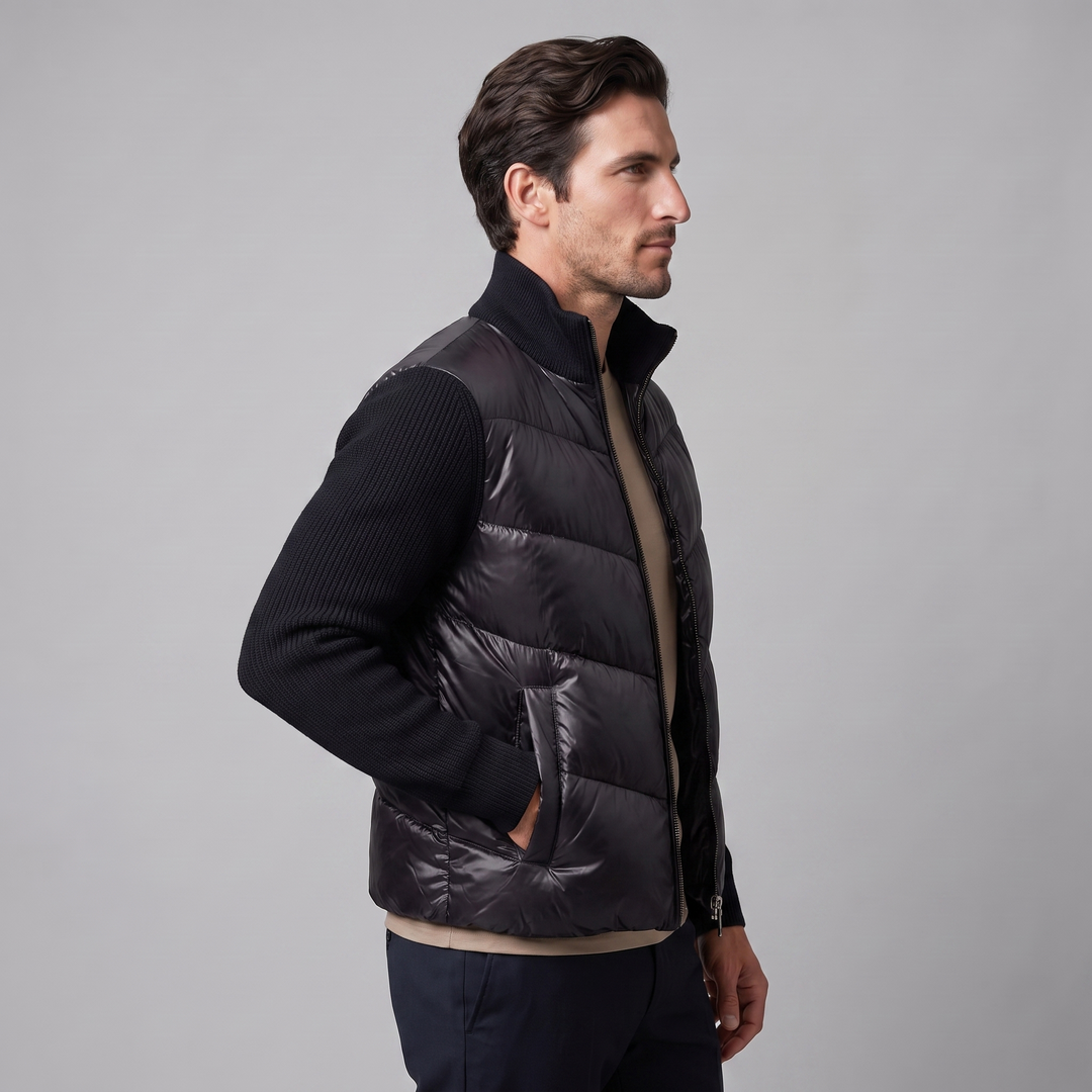 Frederick | Elegant Quilted Hybrid Jacket for Men