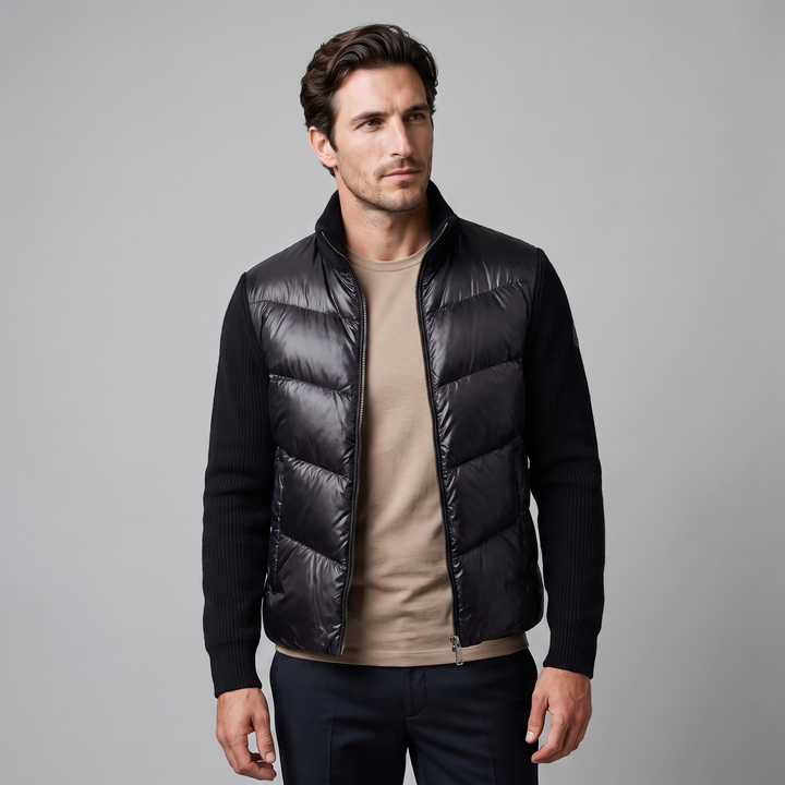 Frederick | Elegant Quilted Hybrid Jacket for Men