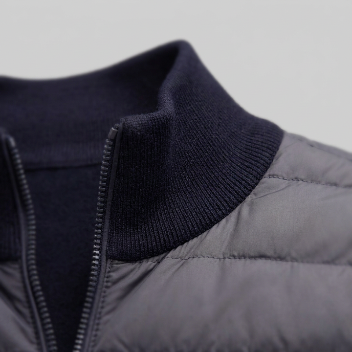 Corwin | Sharp Quilted Hybrid Jacket for Men