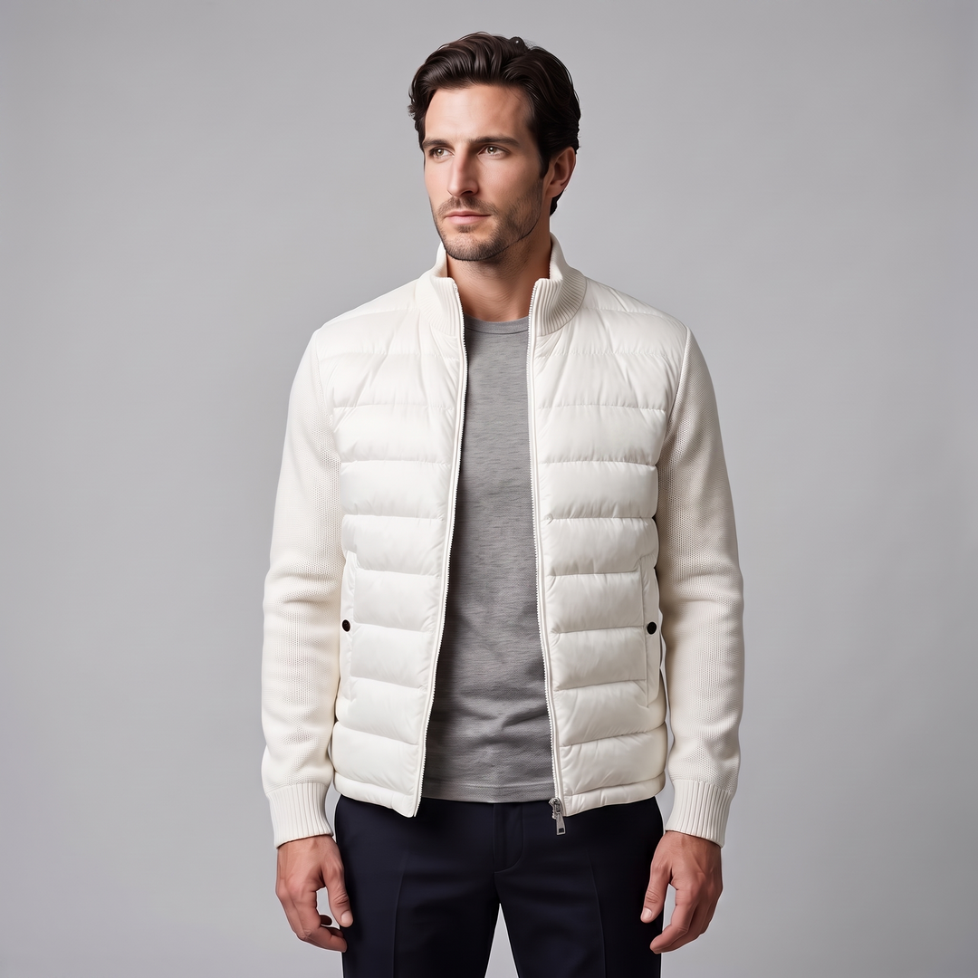 Corwin | Sharp Quilted Hybrid Jacket for Men